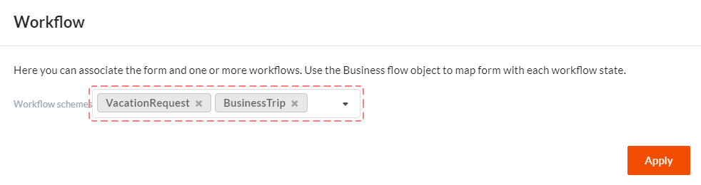 Workflow schemes