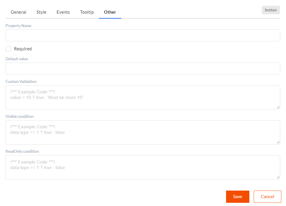 Form validation